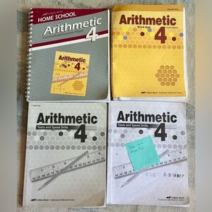 ABEKA Arithmetic 4 Teacher Work-Text Answer Key Curriculum/Lesson Plans Tests